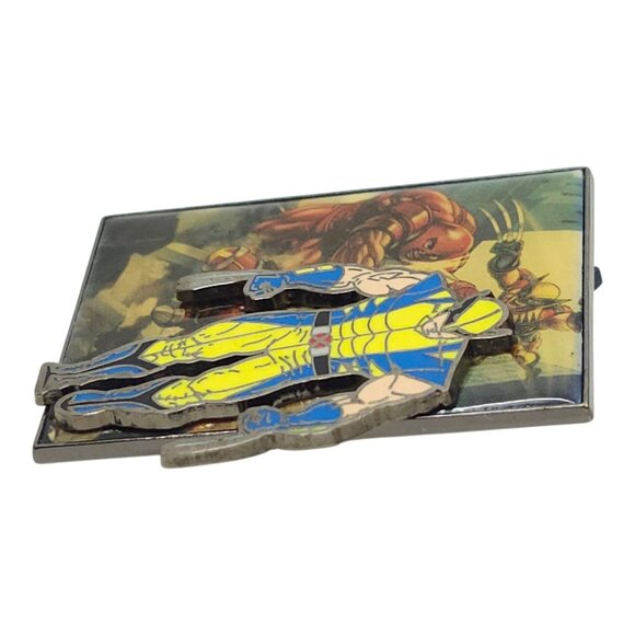 Universal Studios 2008 Marvel Wolverine Limited Edition 500 3-D Pin Pinback - Picture 10 of 12